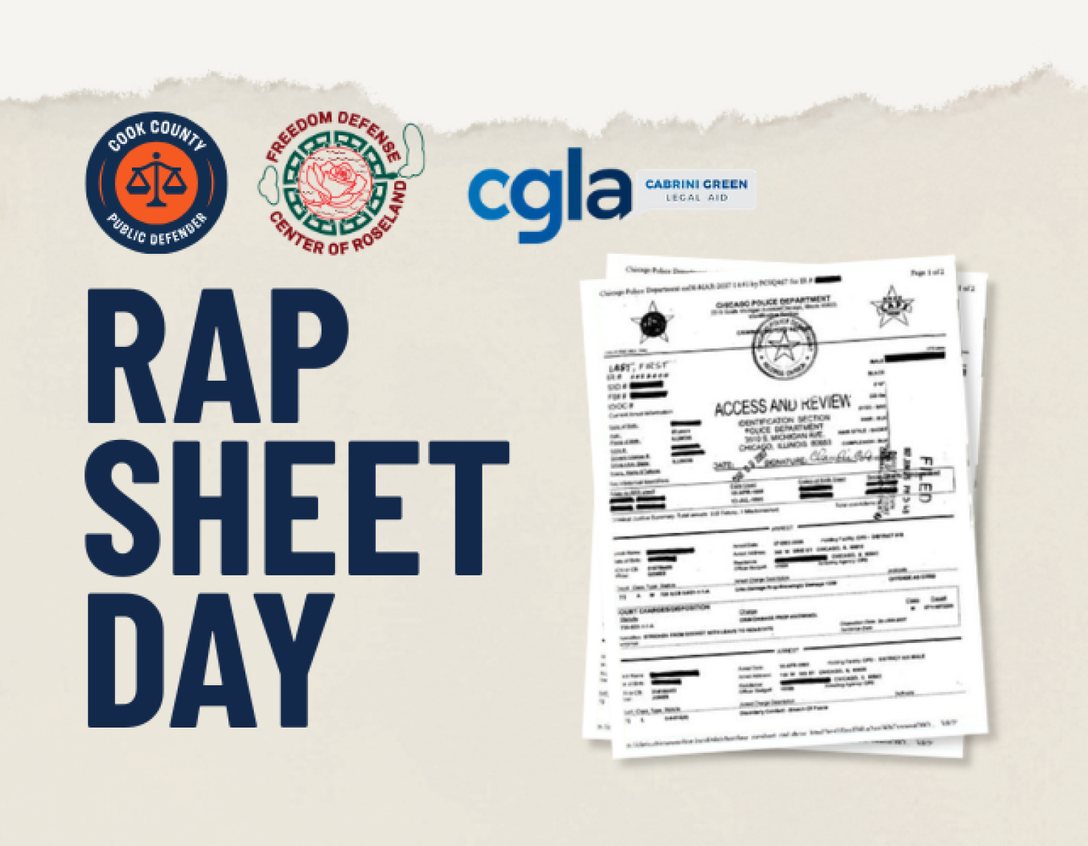 Rap Sheet Day Logo